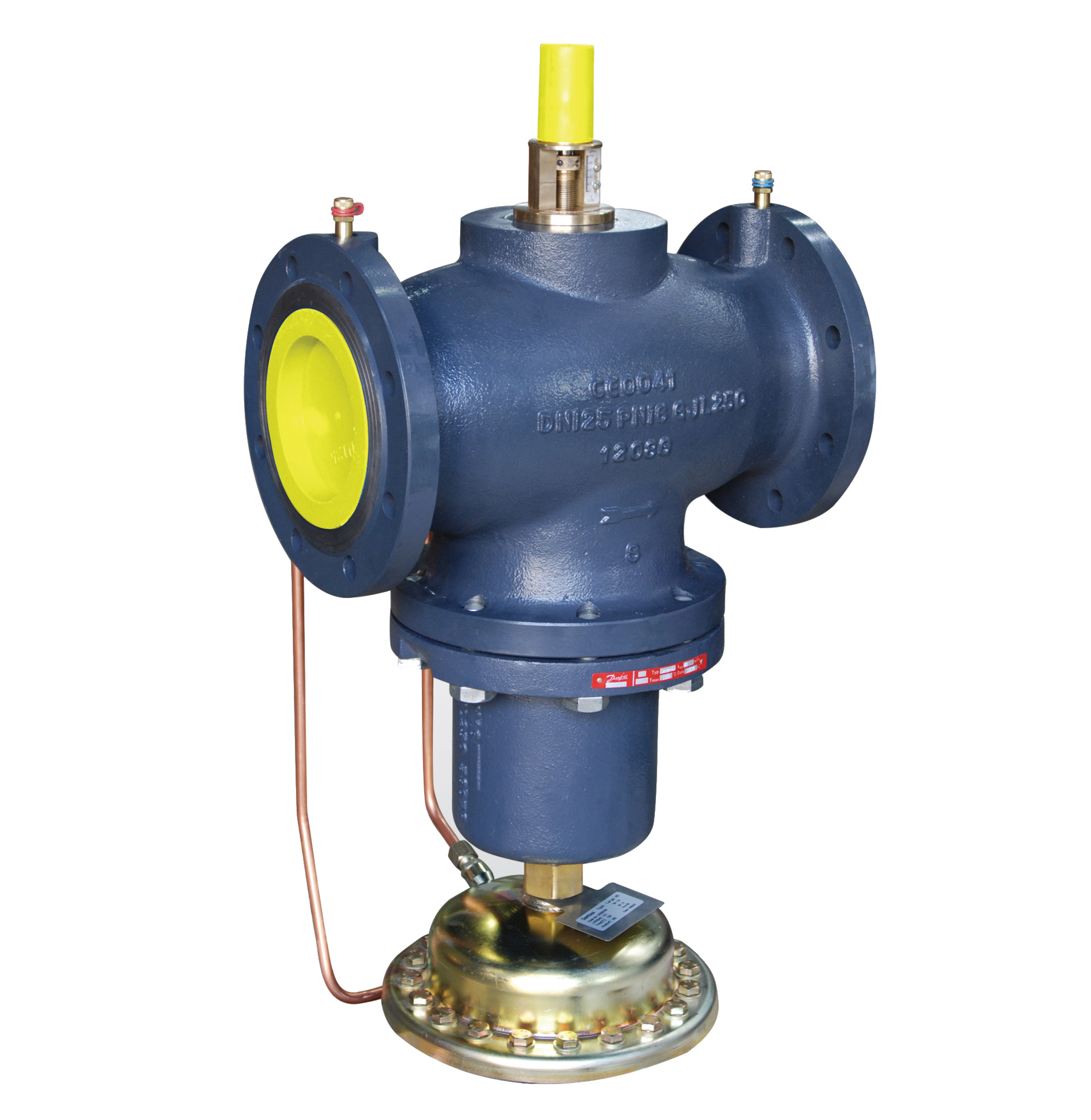 AB-QM, DN 125, Test tapalı, Flanş