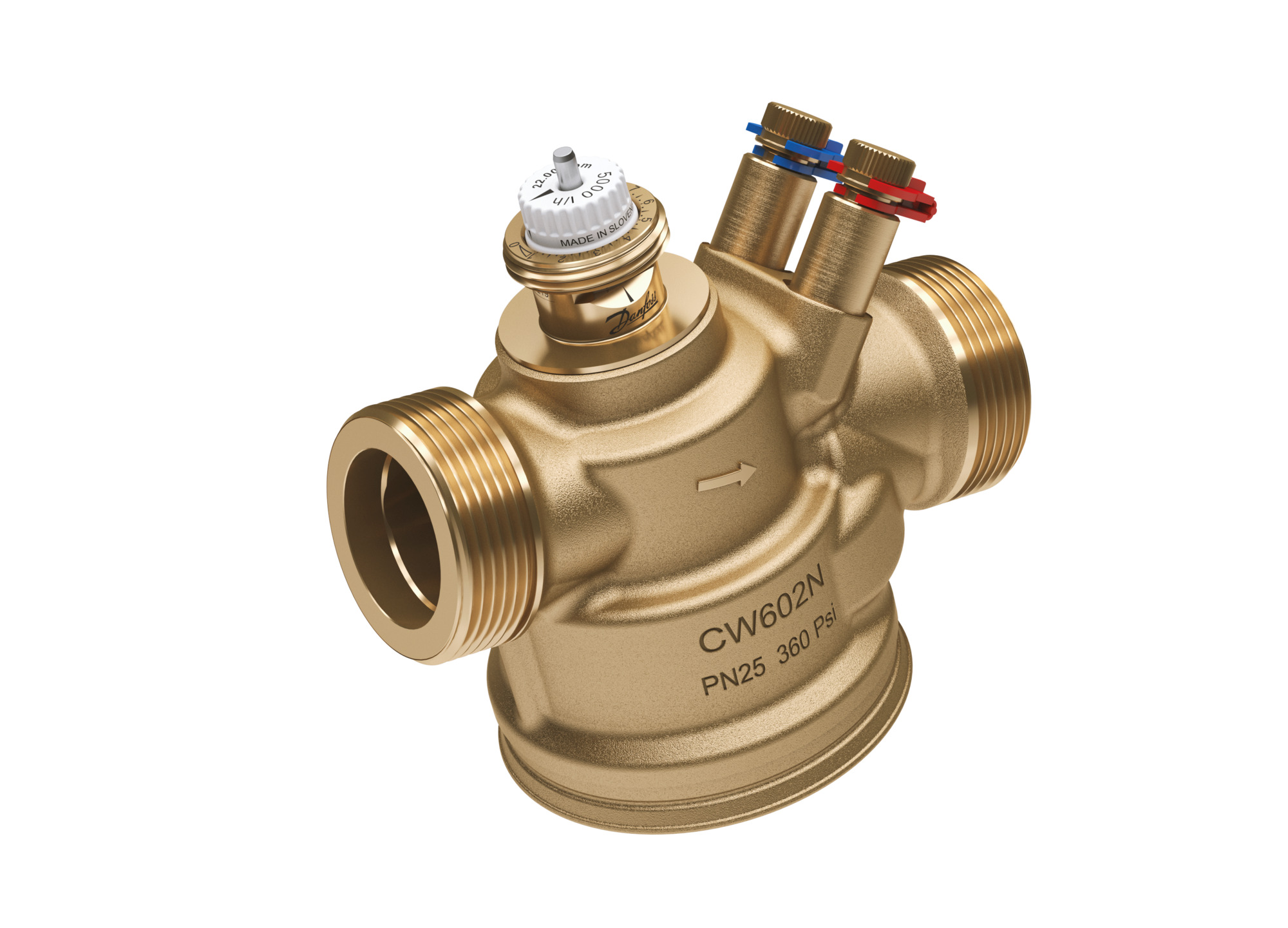 AB-QM, DN 25, Test tapalı, Dıştan diş