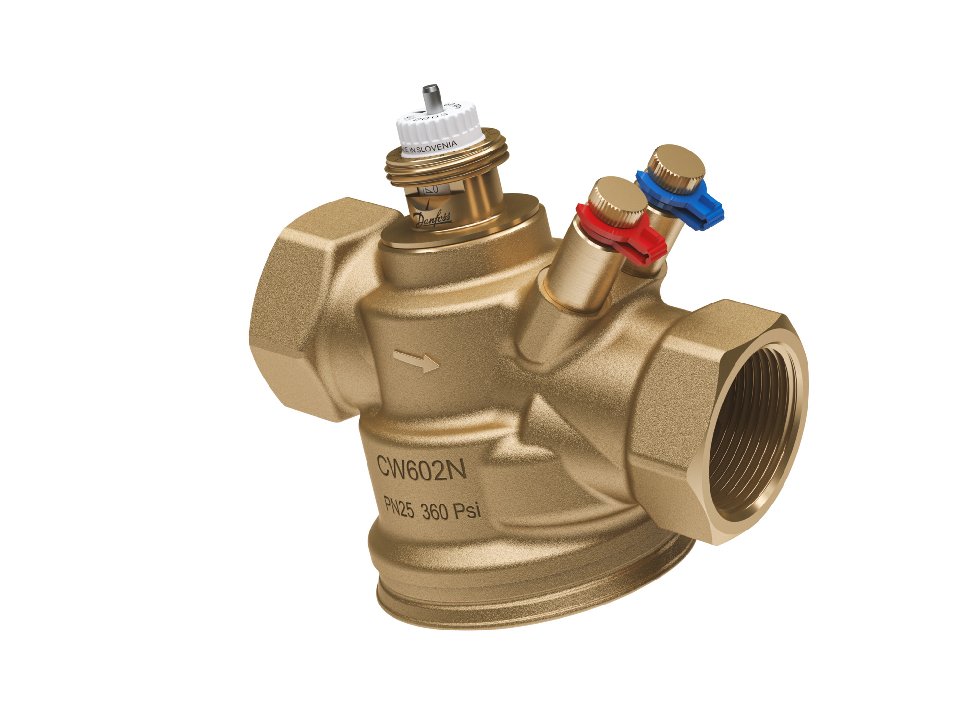 AB-QM, DN 32, Yüksek debi, Test tapalı, İçten diş