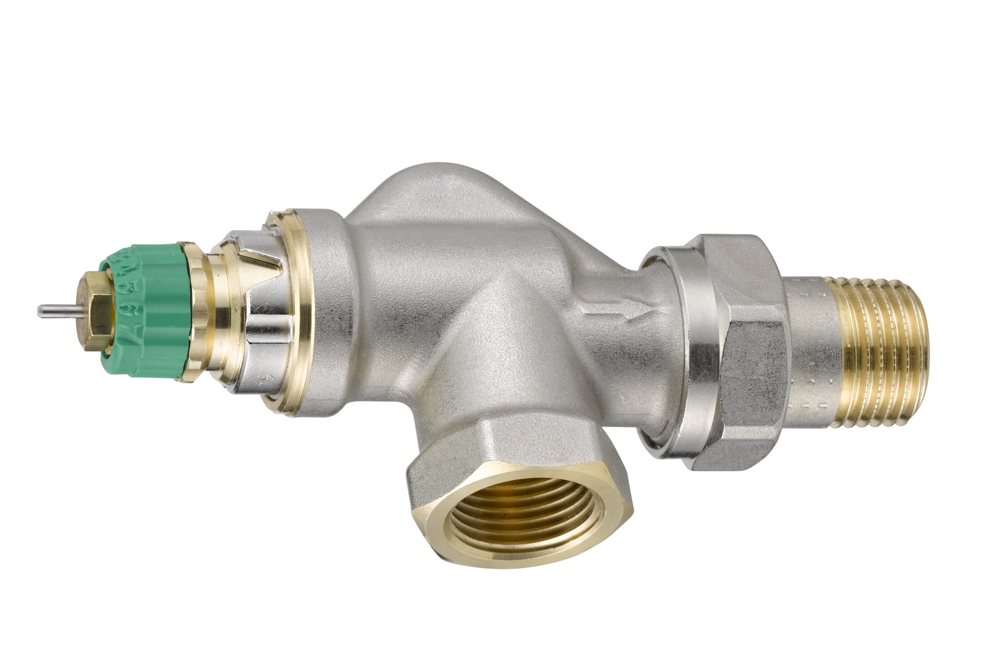 RA-DV, Dinamik (basınçtan bağımsız), DN 15, Yatay köşe, D