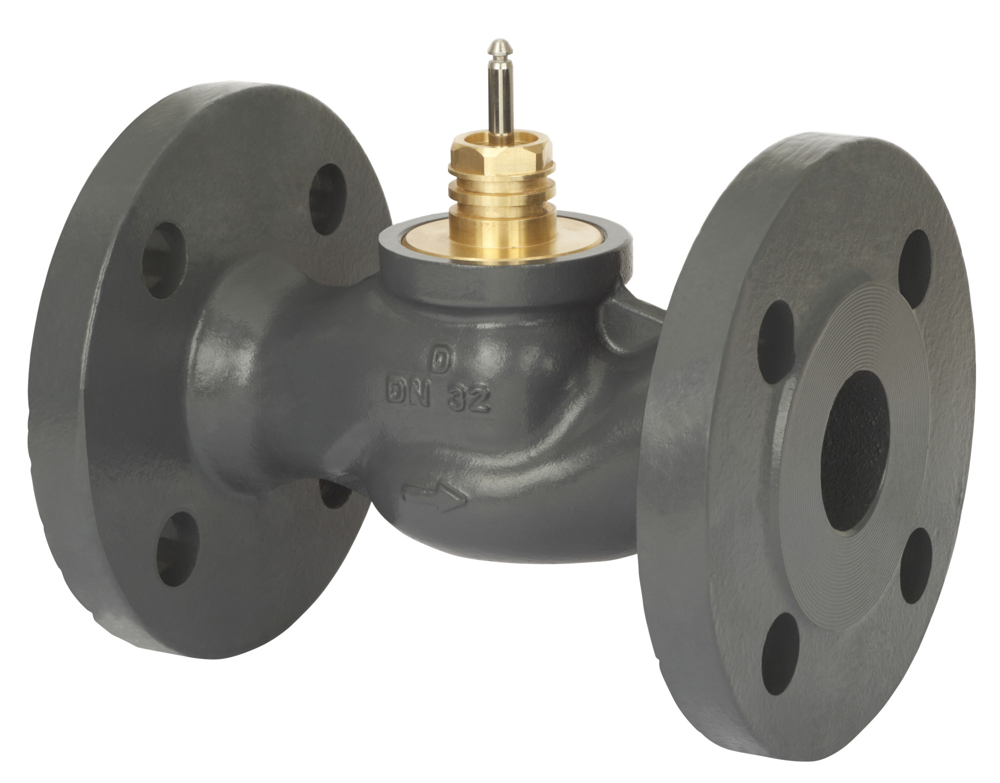 VF 2 PN16 65/63 2 yollu yataklı, flanşlı