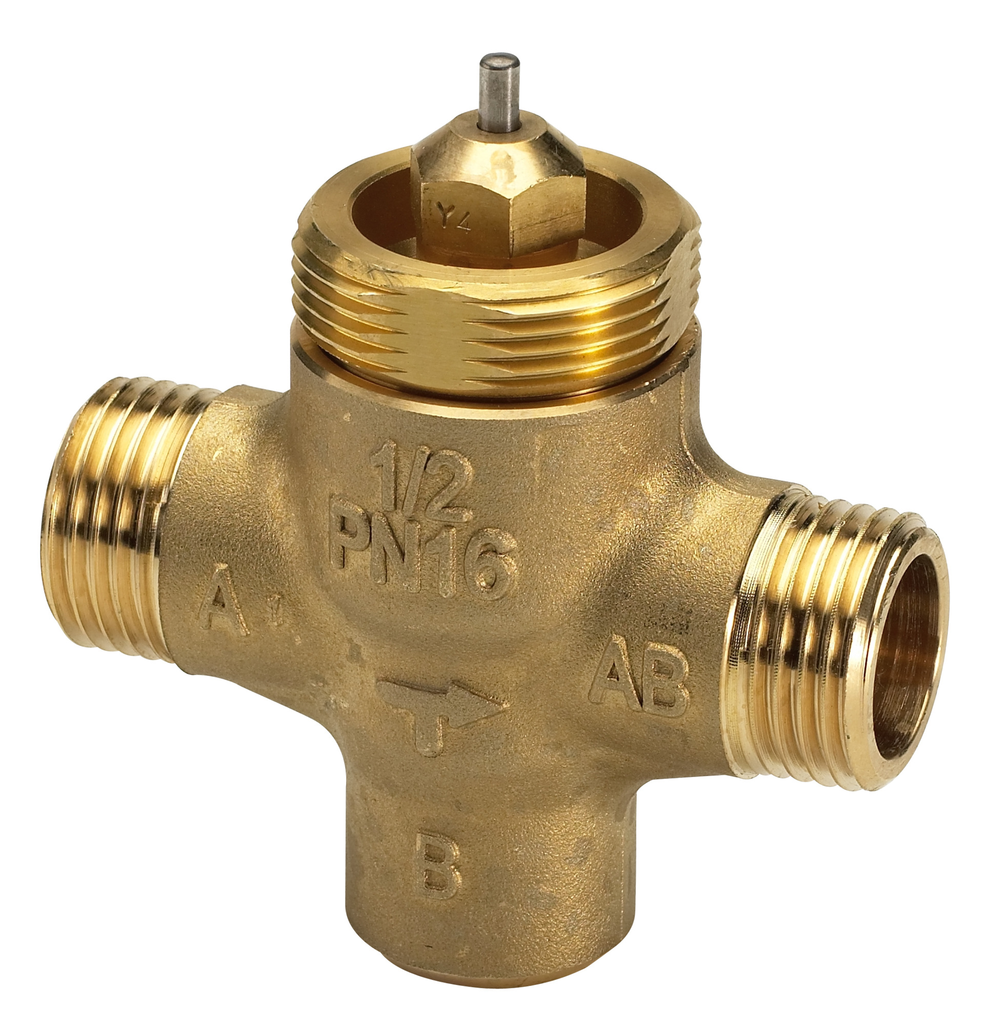 VZL 2 PN16 20/3,5 2 yollu yataklı, düz uçlu